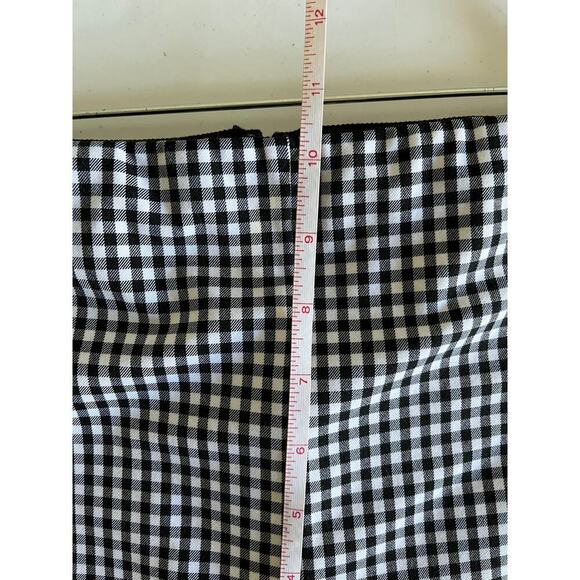 Rag and Bone Simone Gingham Pants checkered zipper pockets 10 academia preppy - Picture 12 of 16
